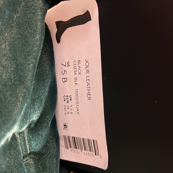 Jolie Coach Black Soft Leather Over Knee Boots - Picture 9 of 9